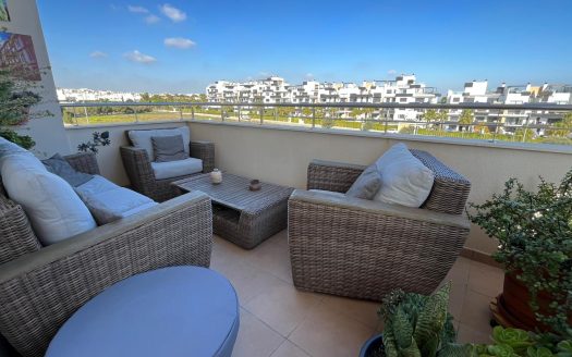 Modern 2 Bed Apartment with Sea Views in Los Dolses